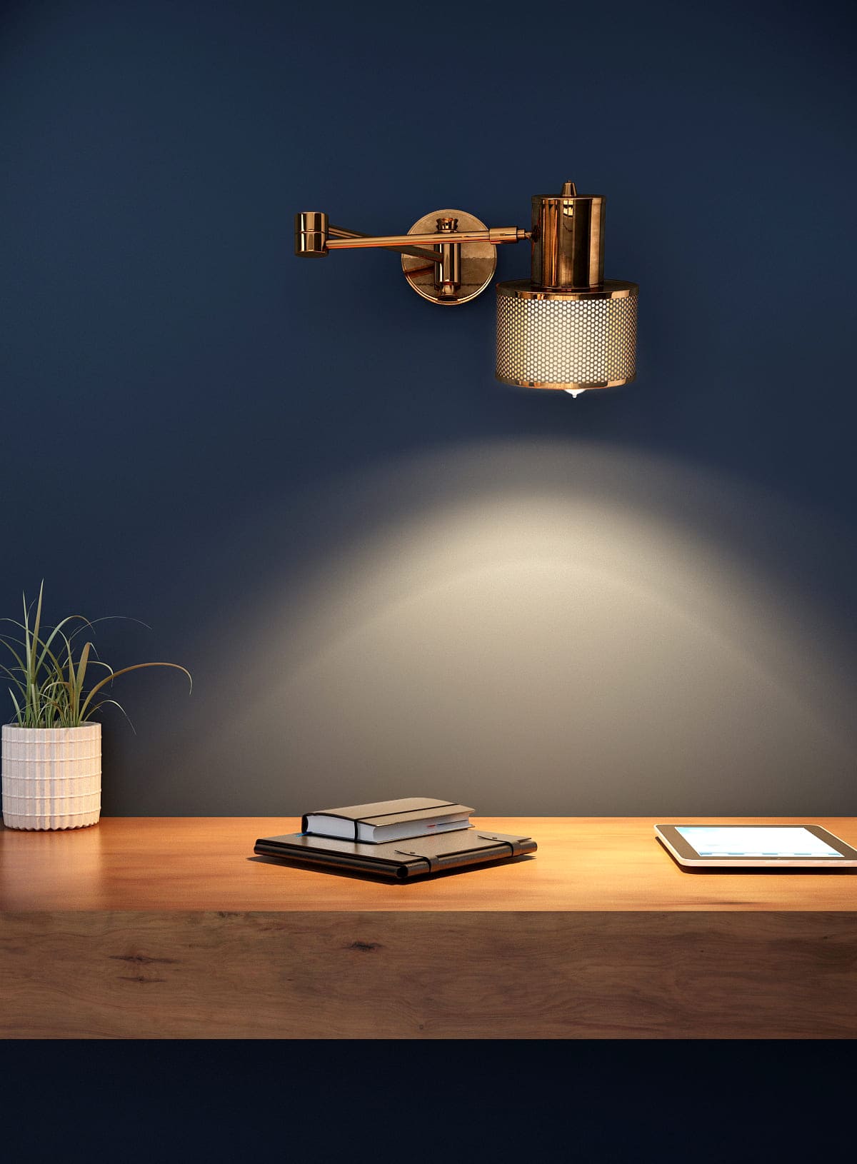 39. 3D Lifestyle Render of Time 54 Lamp